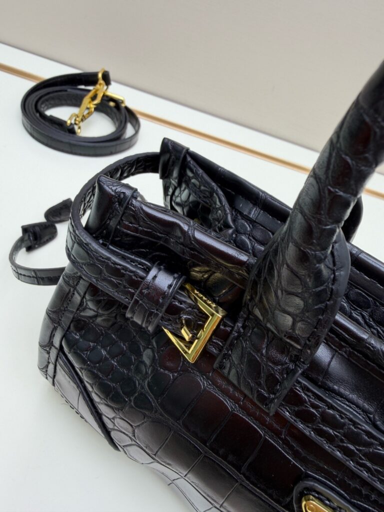 Victoria Croc-Embossed Handbag - 3 Colors Available,Premium Quality 10=== (9)