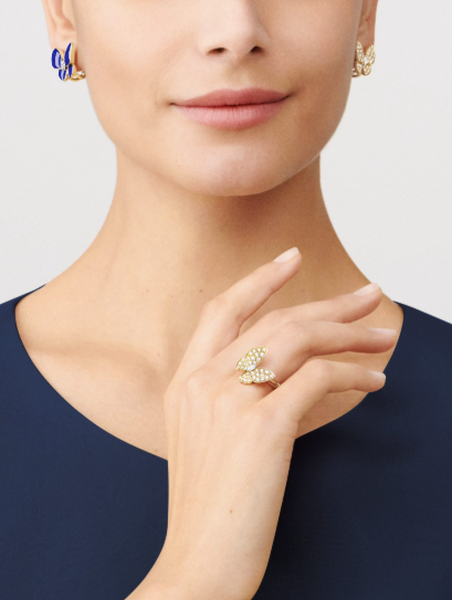 double butterfly ring