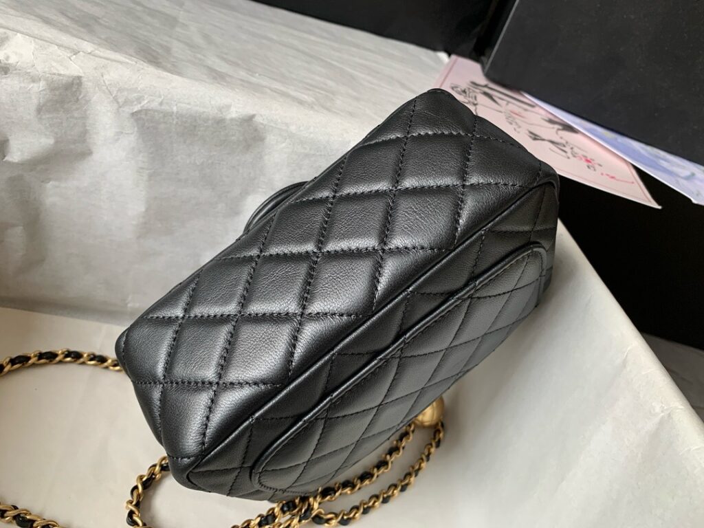 AS1786 Classic Flap Pearl Chain Bag - 13 Colors Available,Premium Quality 14 (10)
