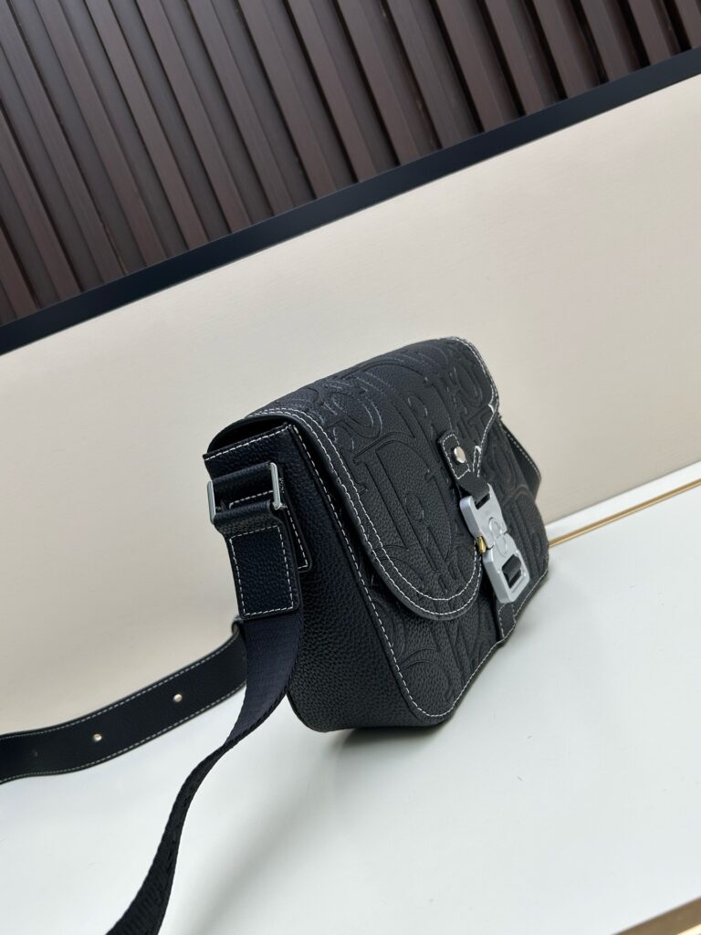 Gravity Print Saddle Messenger Bag - 2 Colors Available 14 (2)
