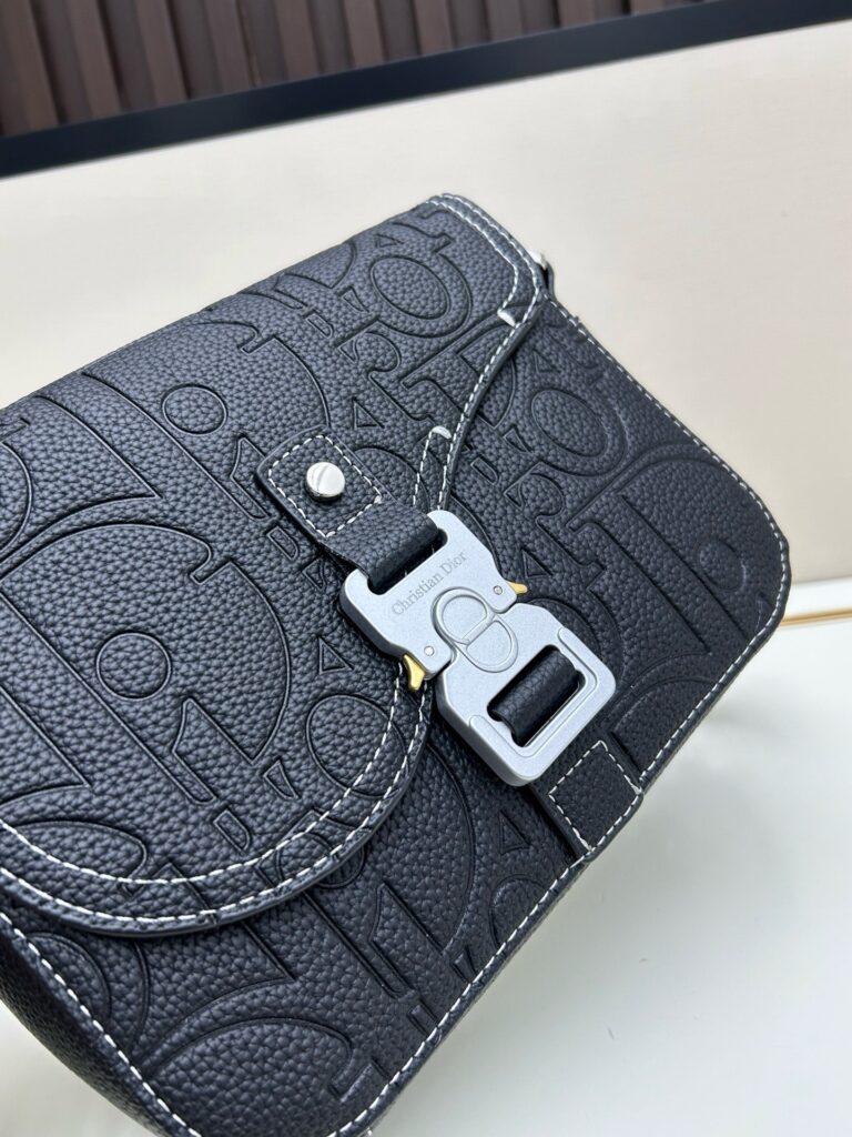 Gravity Print Saddle Messenger Bag - 2 Colors Available 14 (4)