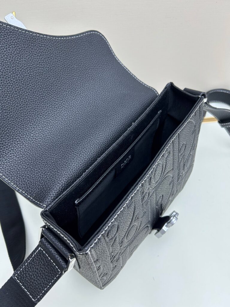 Gravity Print Saddle Messenger Bag - 2 Colors Available 14 (7)