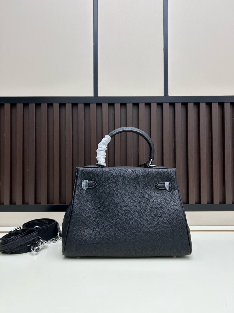 Hermès-Inspired Kelly-Style Leather Bag - 4 Colors Available 2=== (8)