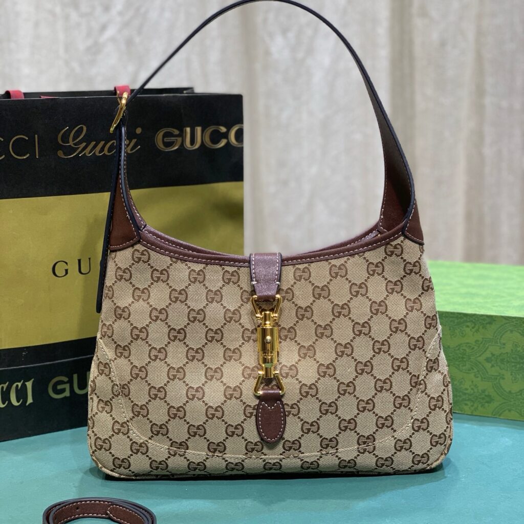 Jackie Slim Medium Shoulder Bag – GG Canvas Style 20