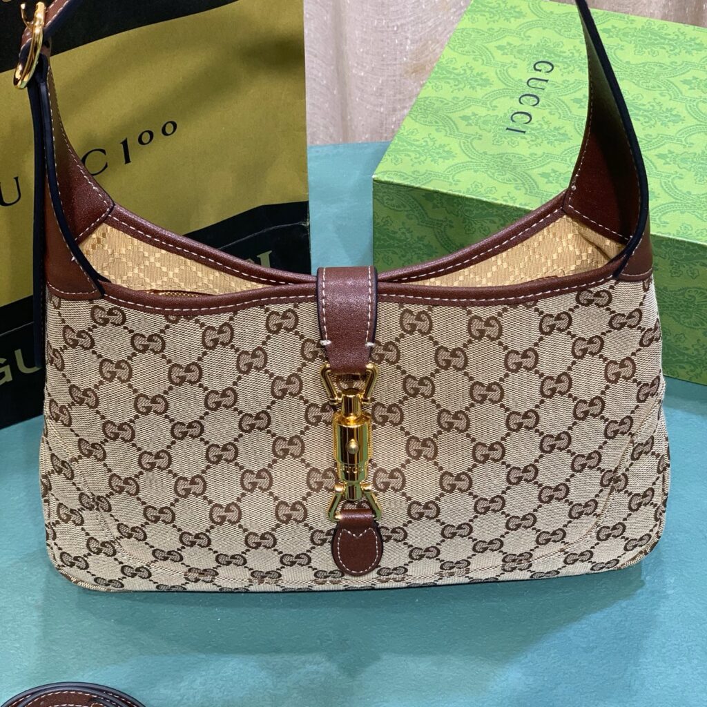 Jackie Slim Medium Shoulder Bag – GG Canvas Style 20=== (8)
