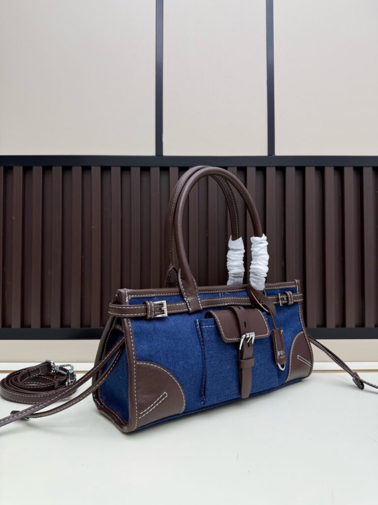 Prada-Inspired Denim Bonnie Bag - 2 Colors Available 25 (5)