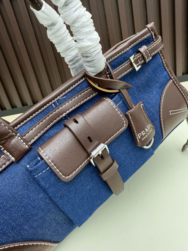 Prada-Inspired Denim Bonnie Bag - 2 Colors Available 25 (8)