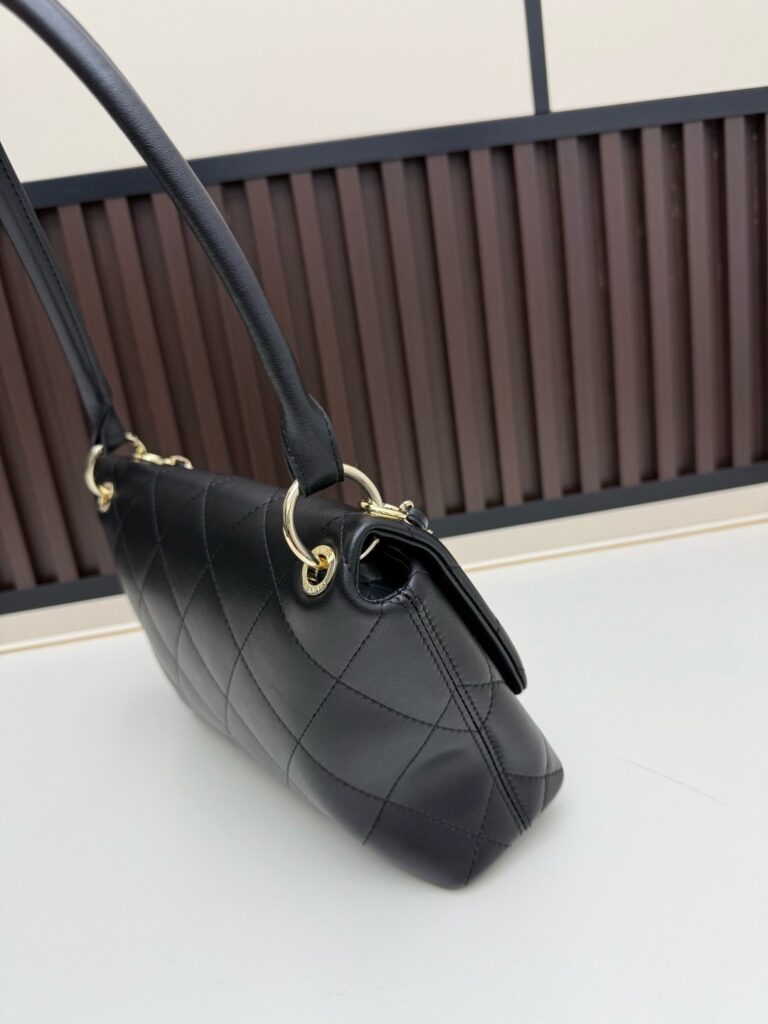 26P Black & Gold Flap Briefcase Bag - 4 Colors Available 26=== (7)