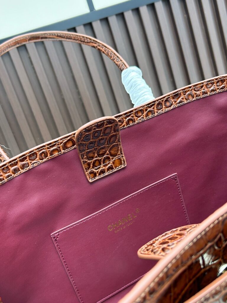 26SS Croc-Embossed Handbag - 3 Colors Available 32=== (12)