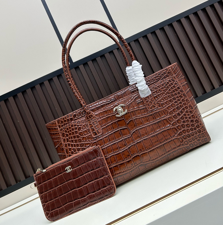 26SS Croc-Embossed Handbag - 3 Colors Available 32=========== (2)