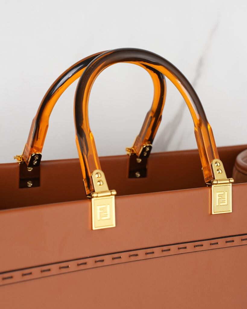 Sunshine Tote Bag – Leather Logo Style, 3 Sizes Available 33 (7)