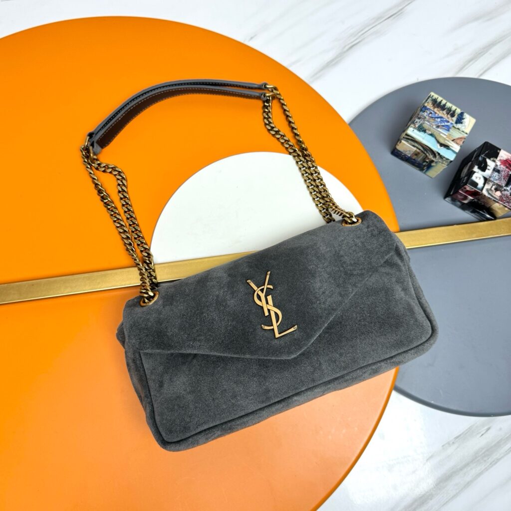 Suede Chain Bag - 2 Colors Available,Premium Quality 36========= (1)