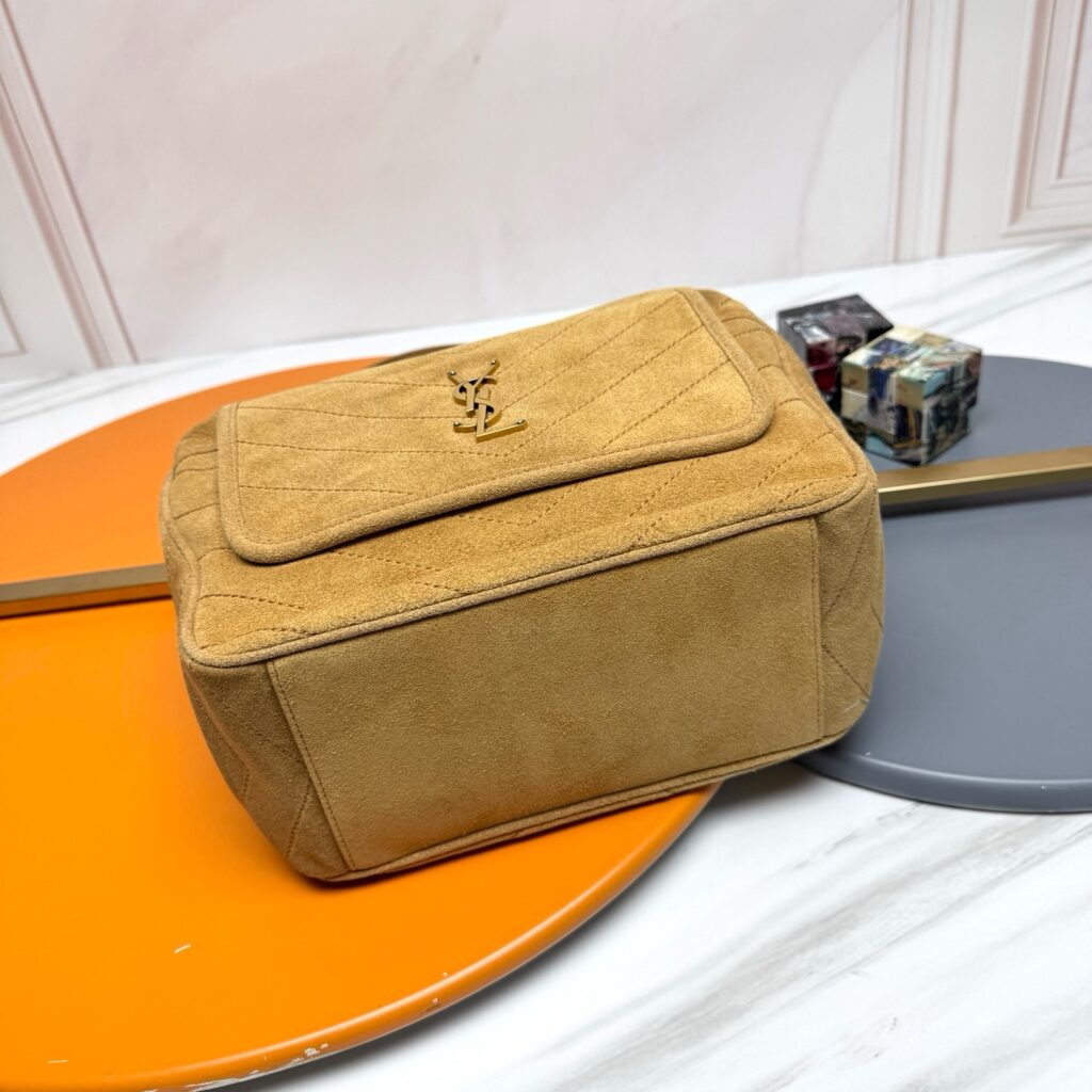 Niki Suede Calf Leather Shopping Tote - 3 Colors Available,Premium Quality 38======== (3)