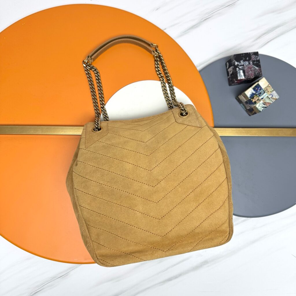 Niki Suede Calf Leather Shopping Tote - 3 Colors Available,Premium Quality 38======== (5)
