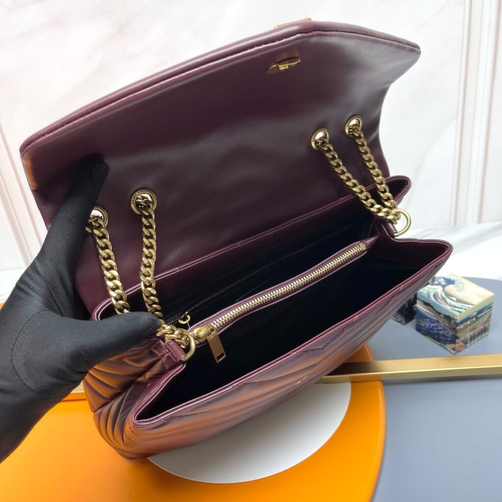 Loulou Y-Quilted Shoulder Bag - 5 Colors Available,Premium Quality 39 (14)