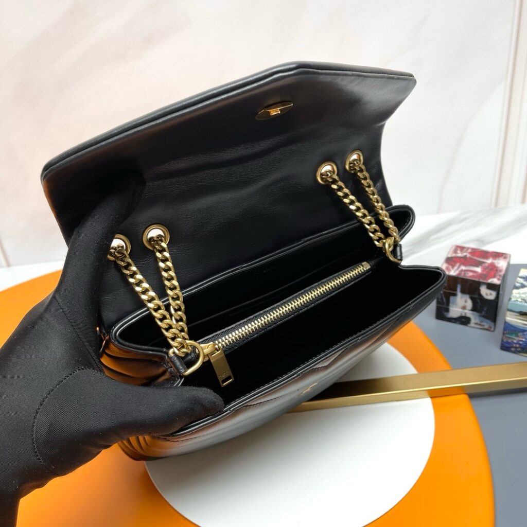 Loulou Y-Quilted Shoulder Bag - 8 Colors Available,Premium Quality 40========= (10)