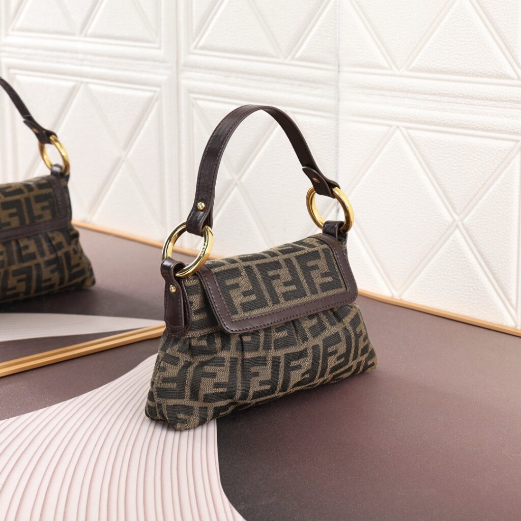 Vintage FF Mini Dumpling Bag – Monogram Style 45 (2)