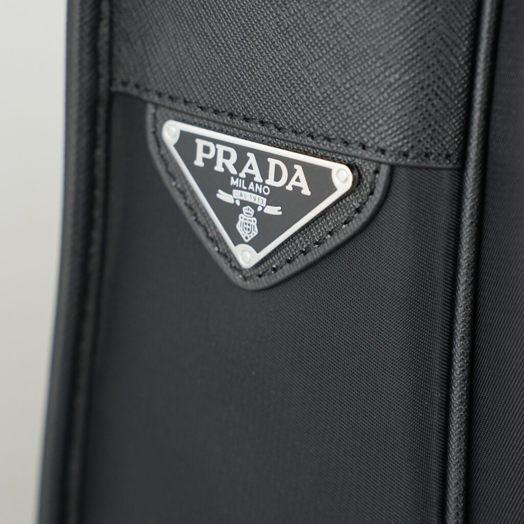 Re-Nylon Flap Messenger Bag – Black Nylon Style 46=== (8)