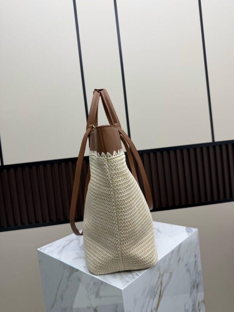 Raffia Sunshine Tote Bag – Woven Summer Style 49 (2)