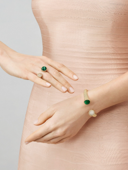 perlée diamonds bangles