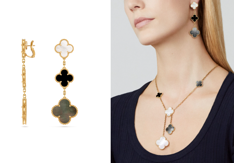Vintage Alhambra earrings(2) vintage alhambra earrings(2)
