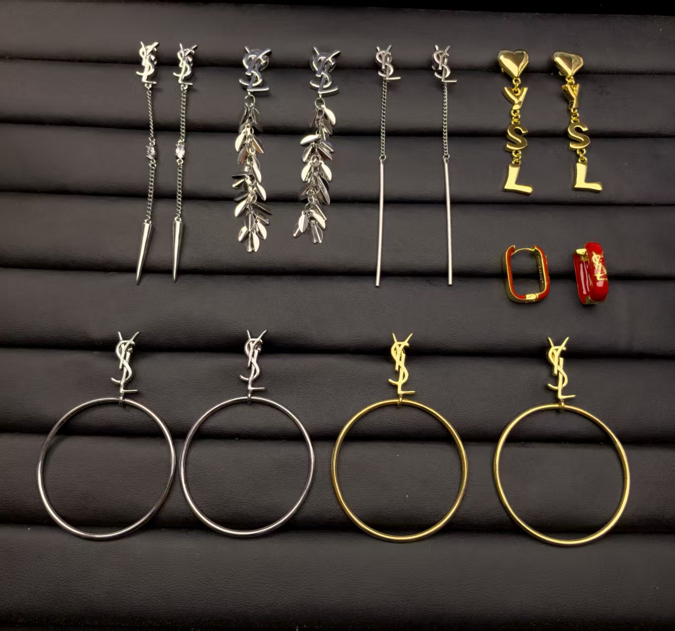 new saint laurent earrings（2）