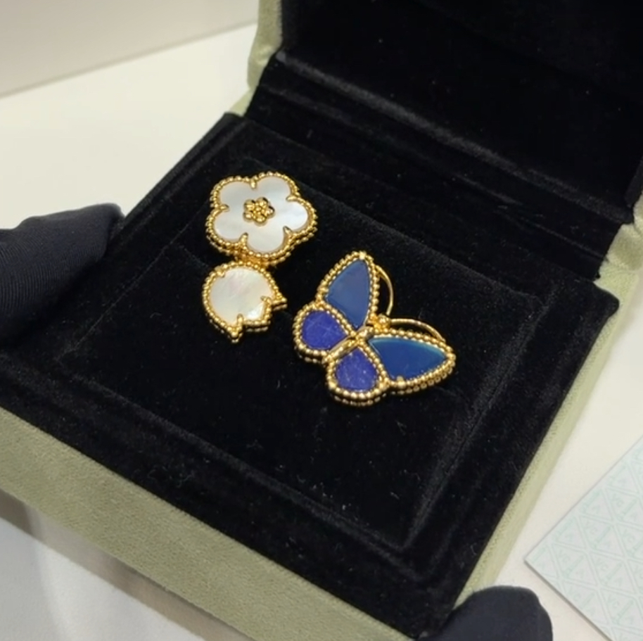 double butterfly ring