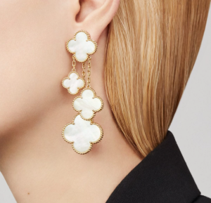 vintage alhambra earrings（2）