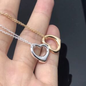 openwork heart pendant